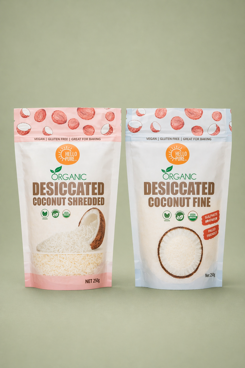 Organic Desiccated Coconut